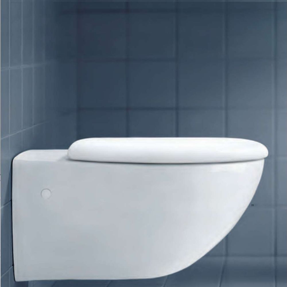 Vihaan Goyal Gallery - Architec White Wall Hung Toilet and Wash Basin